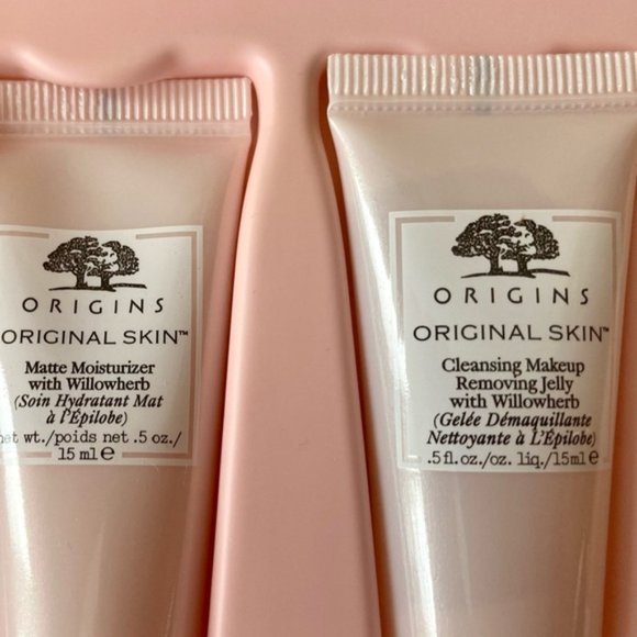 NWT ORGINS Glow-On Skin Travel Kit & (2) Make-Up Bags (Two Faced & Estée Lauder) - Picture 4 of 16